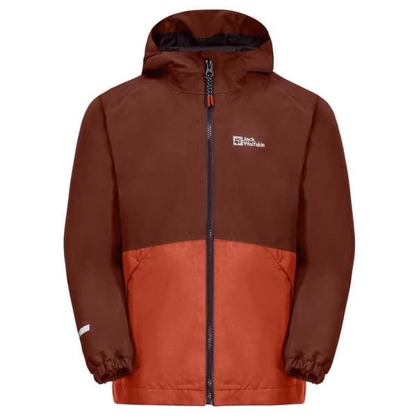 Jack Wolfskin Iceland 3in1 Jacka Orange 176 cm Pojke