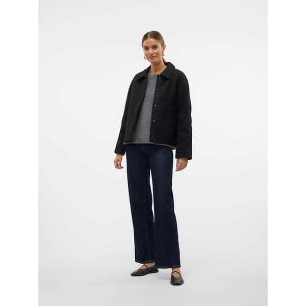Vero Moda Lara Emilia Short Jakke Sort M Kvinde