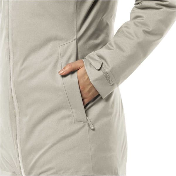 Jack Wolfskin Stirnberg Ins Parka Beige XL Kvinna