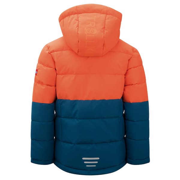 Trollkids Gryllefjord Jakke Orange 92 cm Dreng