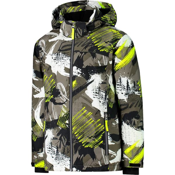 Cmp Snaps Hood 39w1924 Jakke Grøn 5 Years Dreng
