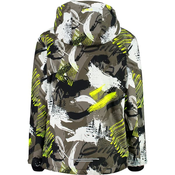 Cmp Snaps Hood 39w1924 Jakke Grøn 5 Years Dreng