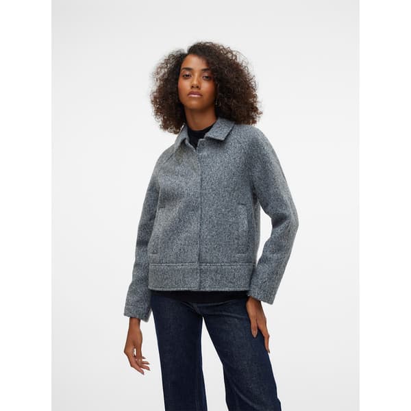 Vero Moda Lara Emilia Short Jacka Grå S Kvinna
