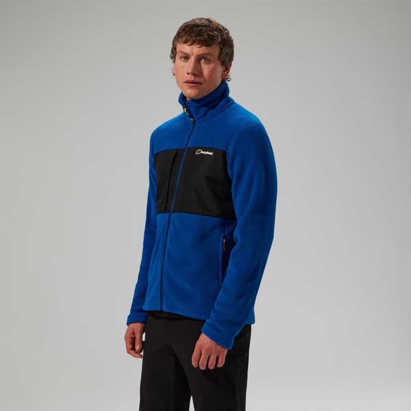 Berghaus Prism Guide Ia Fleecejakke Med Fuld Lynlås Blå L Mand