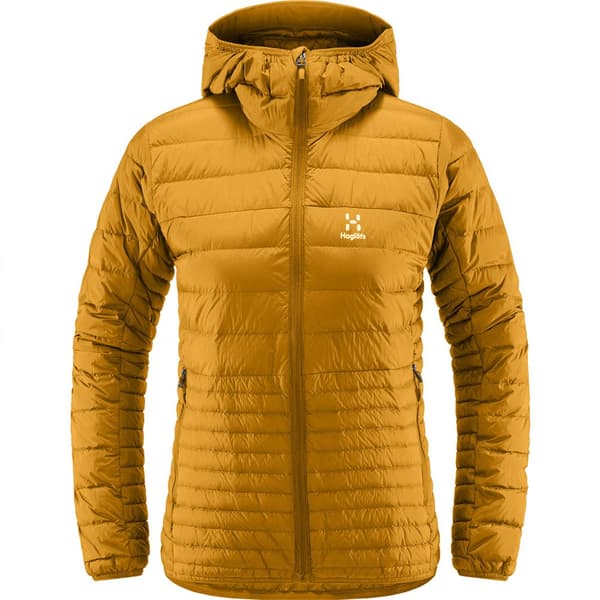Haglofs Micro Nordic Dunjacka Orange L Kvinna