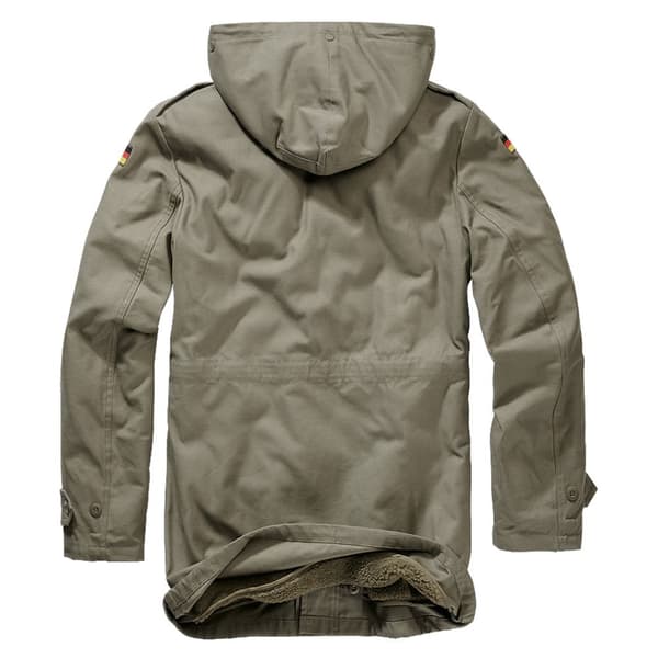 Brandit Bundeswehr Flag Frakke Grøn 5XL Mand