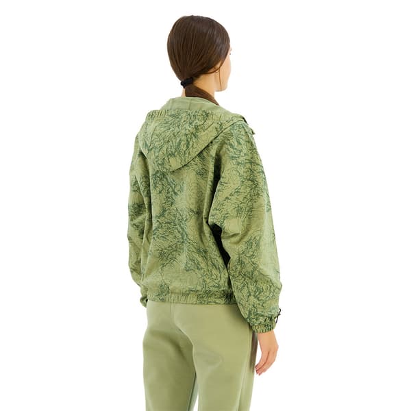 Adidas City Escape Woven Windbreaker Jacka Grönt M Kvinna
