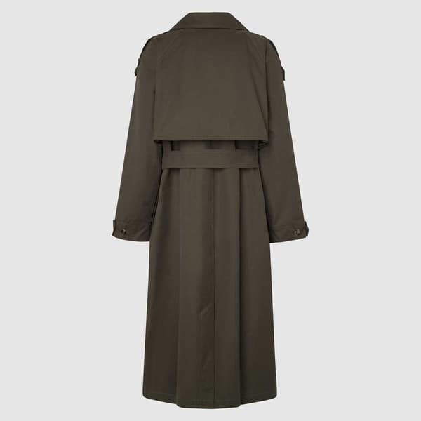 Pepe Jeans Pl402446 Regnrock Grönt L Kvinna