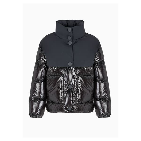Armani Exchange 6dyb05_yn1uz Pufferjakke Sort M Kvinde