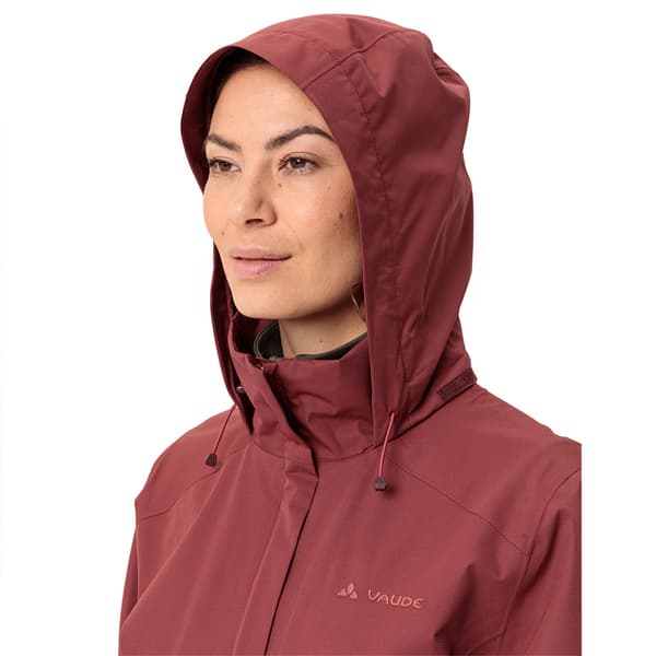Vaude Escape Parka Rød 40 Kvinde