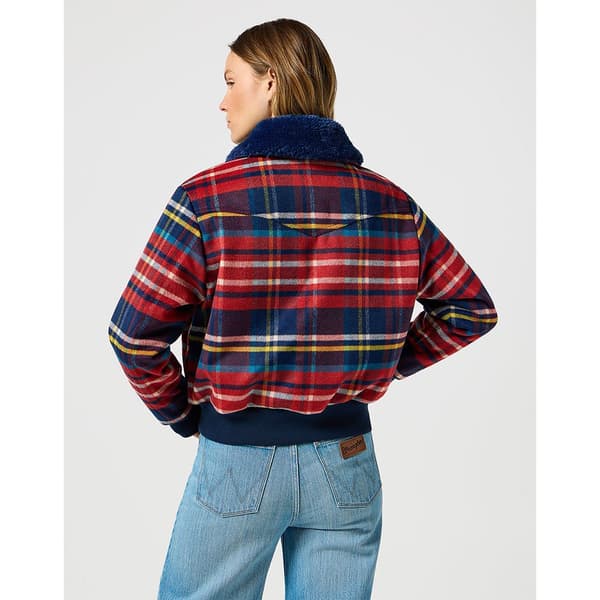 Wrangler Aviator Bomberjakke Rød 2XL Kvinde