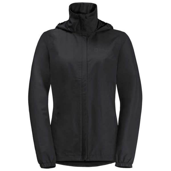 Jack Wolfskin Stormy Point 2l Jacka Svart L Kvinna