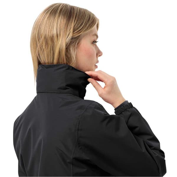 Jack Wolfskin Stormy Point 2l Jacka Svart L Kvinna