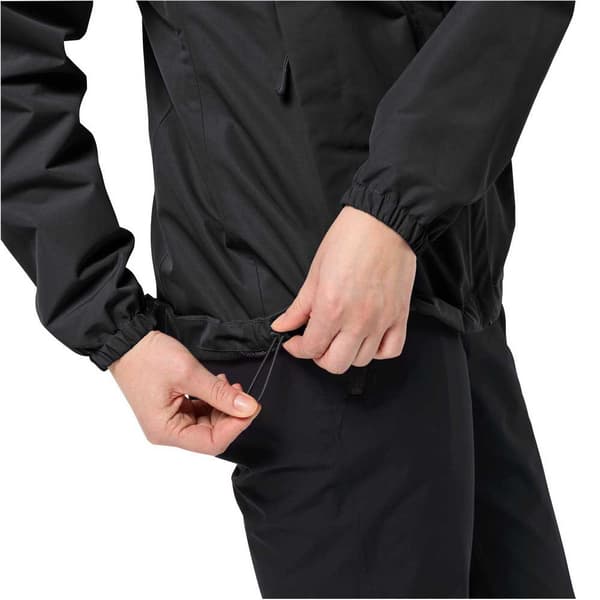Jack Wolfskin Stormy Point 2l Jacka Svart L Kvinna