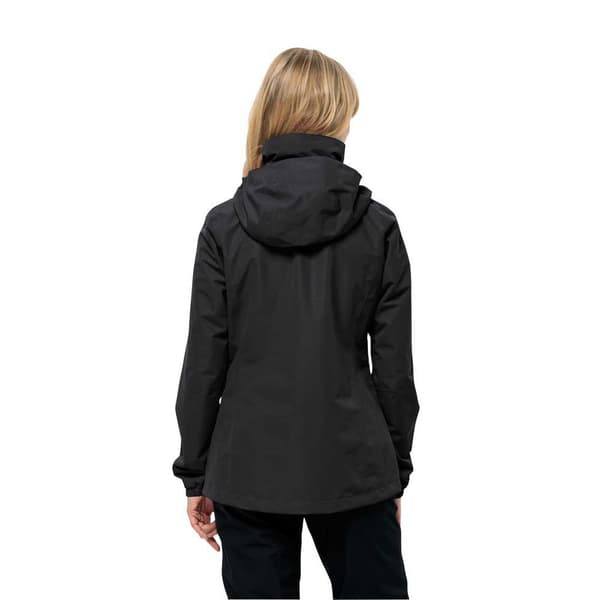 Jack Wolfskin Stormy Point 2l Jacka Svart L Kvinna