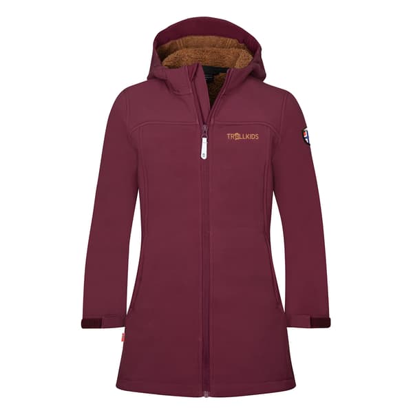 Trollkids Kristiansand Coat Jacka Röd,Lila 140 cm Pojke