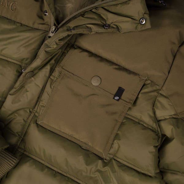 Spalding Parka Kappa Grönt XS Man