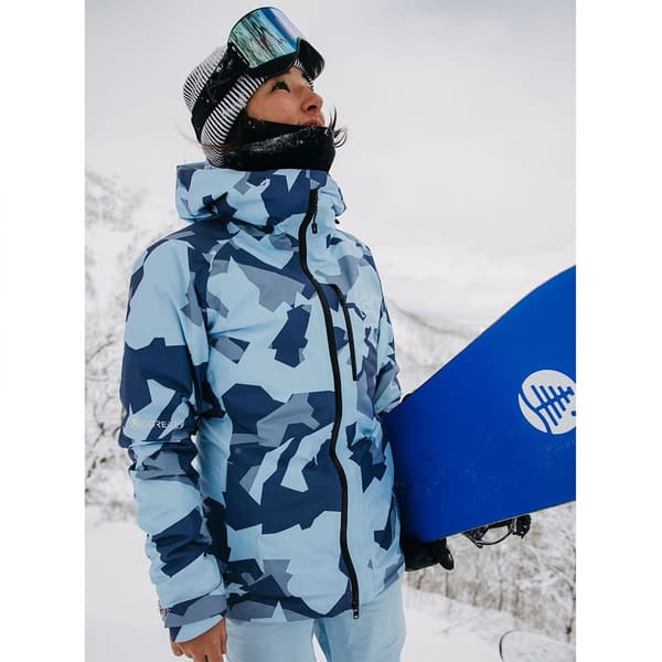 Burton Ak Upshift Goretex 2l Jacka Blå XS Kvinna