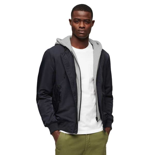 Superdry Military Ma1 Jacka Svart L Man
