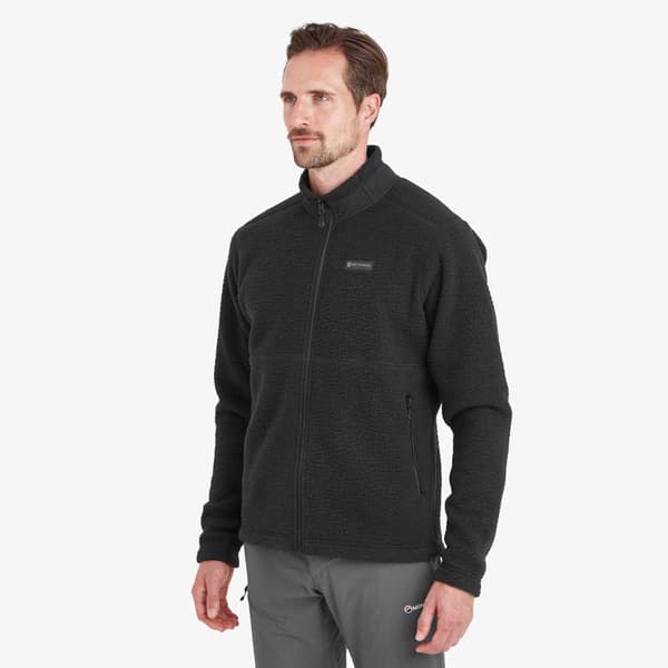 Montane Chonos Fleece Svart S Man