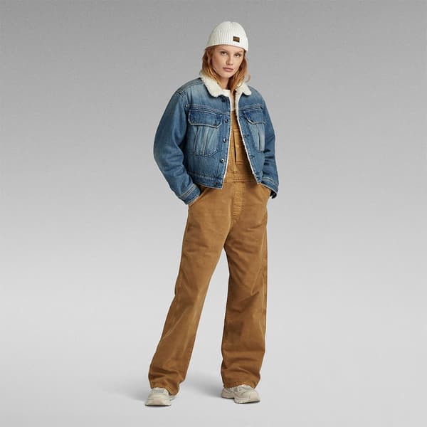 G-star Sherpa Denimtakki Sininen S Nainen