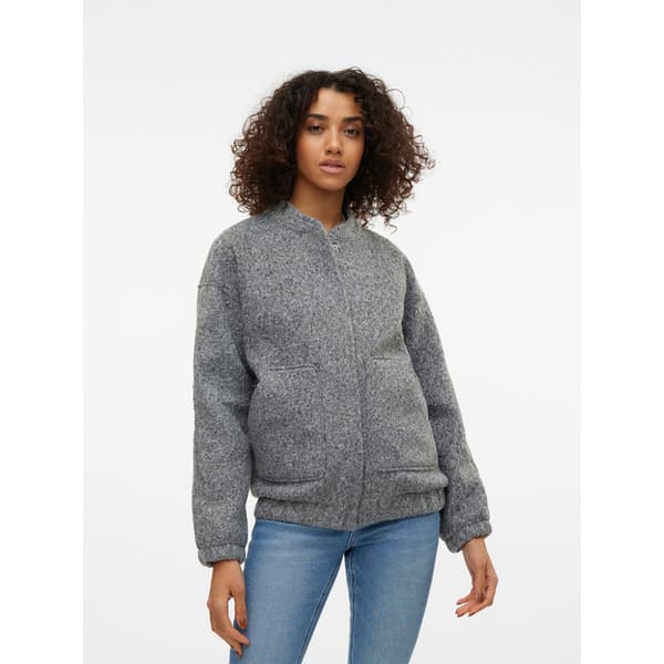 Vero Moda Amber Elite Bomber-takki Harmaa XS Nainen
