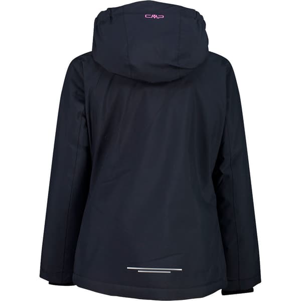 Cmp Snaps Hood 39w2085 Jacka Svart 14 Years Pojke