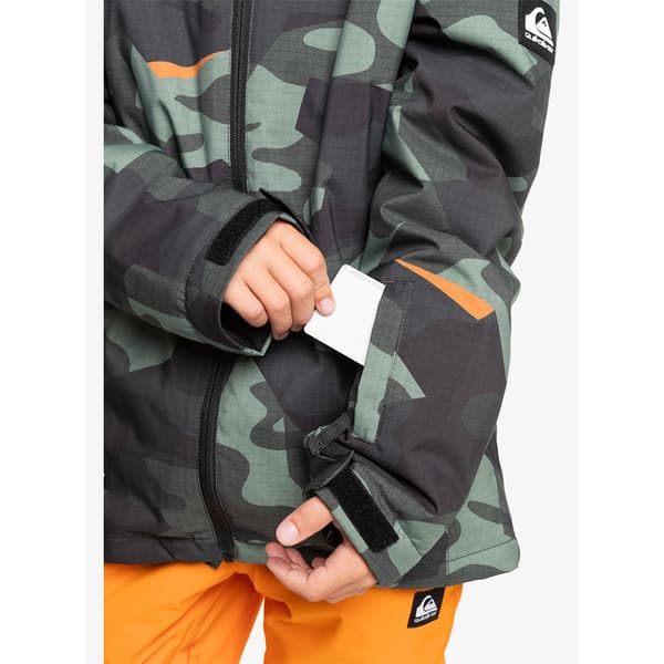 Quiksilver Mission Jacka Grå 12 Years Pojke