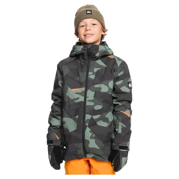 Quiksilver Mission Jacka Grå 12 Years Pojke