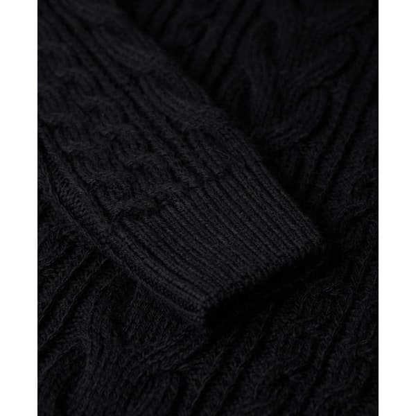 Superdry Jacob Cable Tröja Svart L Man