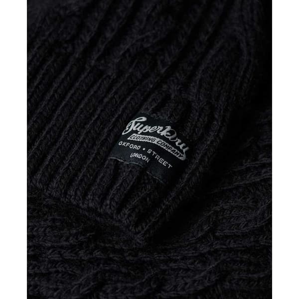 Superdry Jacob Cable Tröja Svart L Man