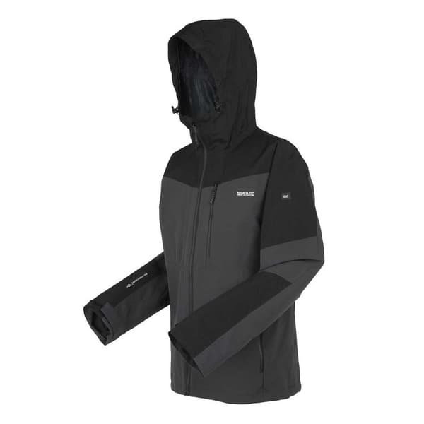 Regatta Wentwood Ix Jakke Sort,Grå 2XL Mand