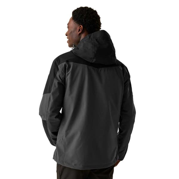 Regatta Wentwood Ix Jakke Sort,Grå 2XL Mand