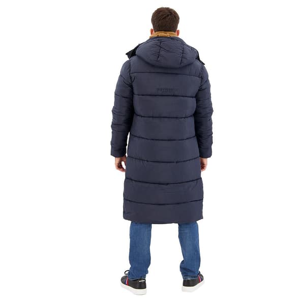 Superdry Rips Longline Pufferjakke Grå 2XL Mand