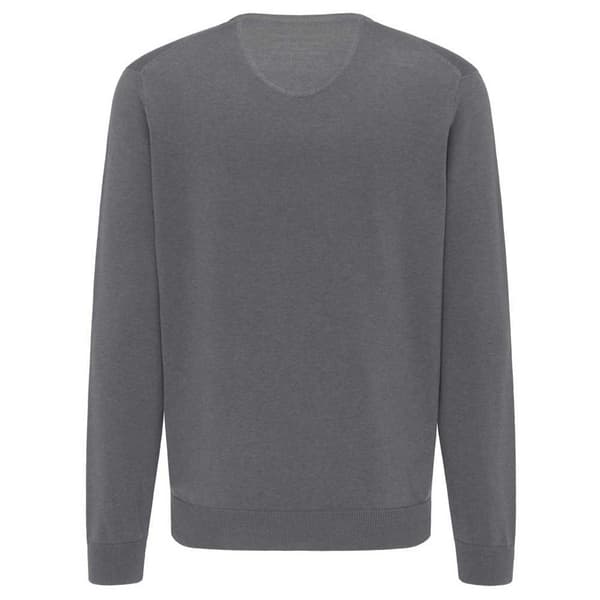 Fynch Hatton Sfpk211 V-aukkoinen Neulepaita Harmaa 3XL Mies