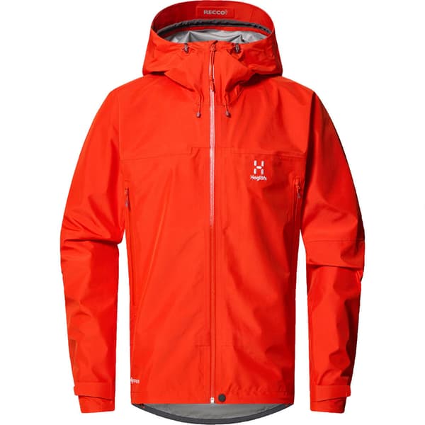 Haglofs Roc Flash Goretex Jakke Orange M Mand