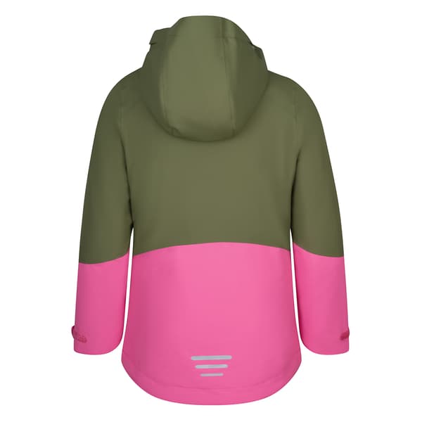 Trollkids Skanden Jakke Grøn,Rosa 140 cm Dreng