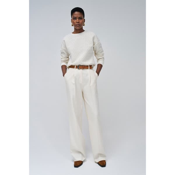 Salsa Jeans Sparkle Tröja Beige S Kvinna