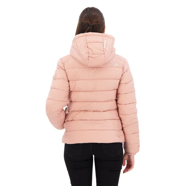 Superdry Fuji Padded Jacka Rosa S Kvinna