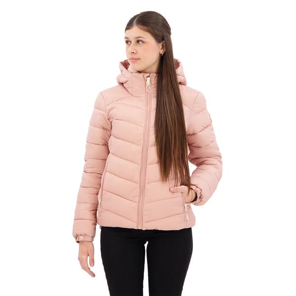 Superdry Fuji Padded Jacka Rosa S Kvinna