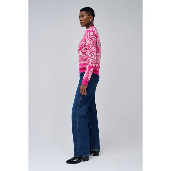 Salsa Jeans 21008872 Trøje Rosa S Kvinde