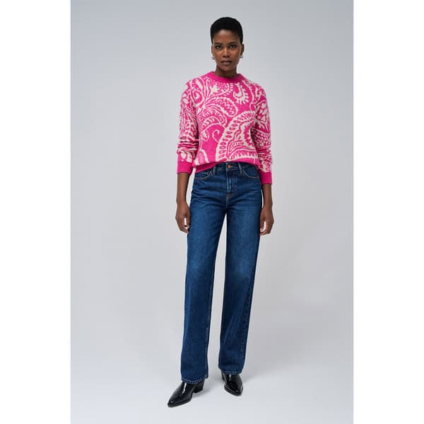 Salsa Jeans 21008872 Trøje Rosa S Kvinde