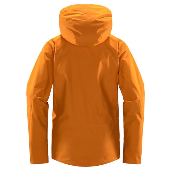 Haglofs Astral Goretex Jacka Orange M Kvinna