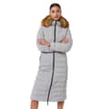 Miniatyrbild 1 av 9: Superdry New Arctic Long Puffer Jacka Beige XS Kvinna