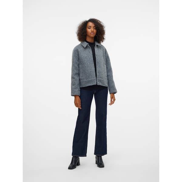 Vero Moda Lara Emilia Short Jacka Grå XL Kvinna