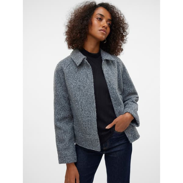 Vero Moda Lara Emilia Short Jacka Grå XL Kvinna