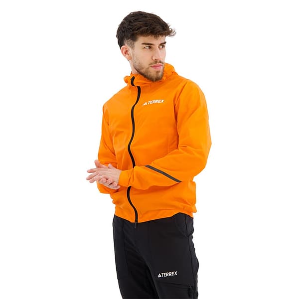 Adidas Xperior 2.5l Light Rain Dry Jacka Orange S Man