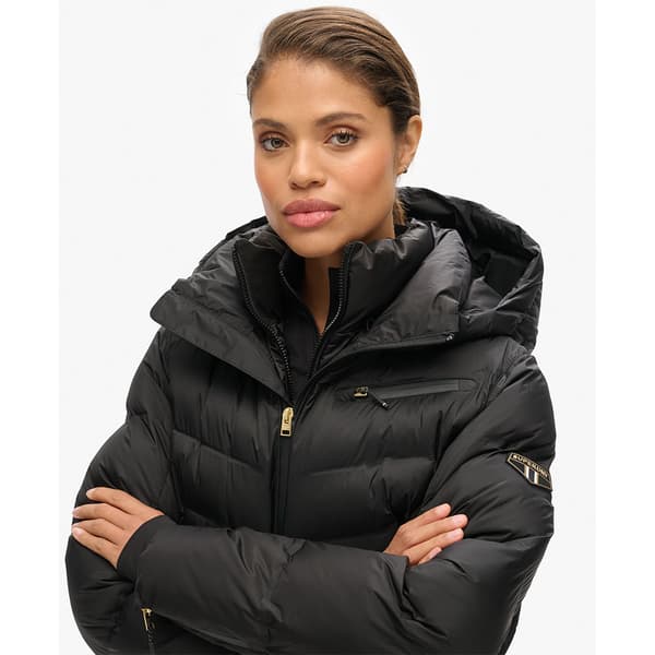 Superdry Luxe Jacka Svart S Kvinna