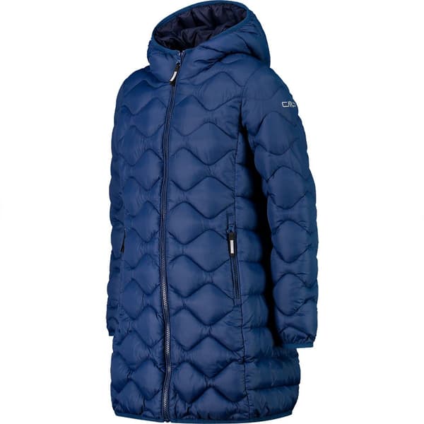 Cmp Fix Hood 32z1145 Parka Blå 6 Years Dreng