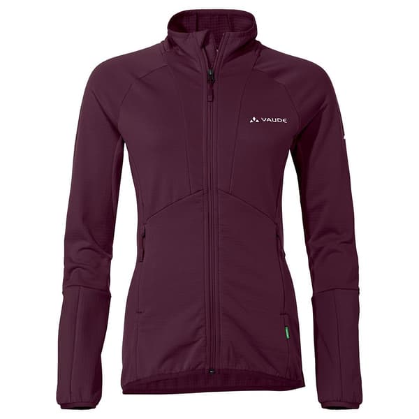 Vaude Monviso Ii Fleecejacka Med Dragkedja Lila 38 Kvinna